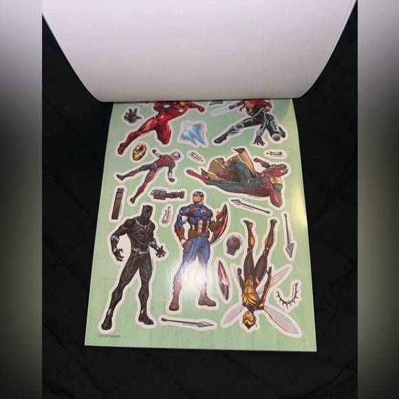 New Marvel Create a Scene Sticker Activity Book - Picture 3 of 4